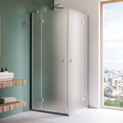 BREUER - ESPIRA Firkantet brusehjrne - Mange varianter