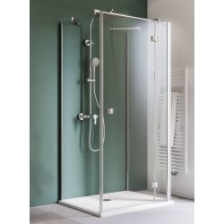 BREUER - Espira U-kabine - D�r med fast panel