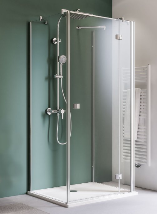 BREUER - Espira U-kabine - Dr med fast panel