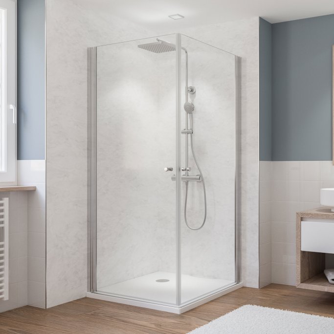 BREUER - FARA 5 Firkantet brusehjrne - Flere varianter