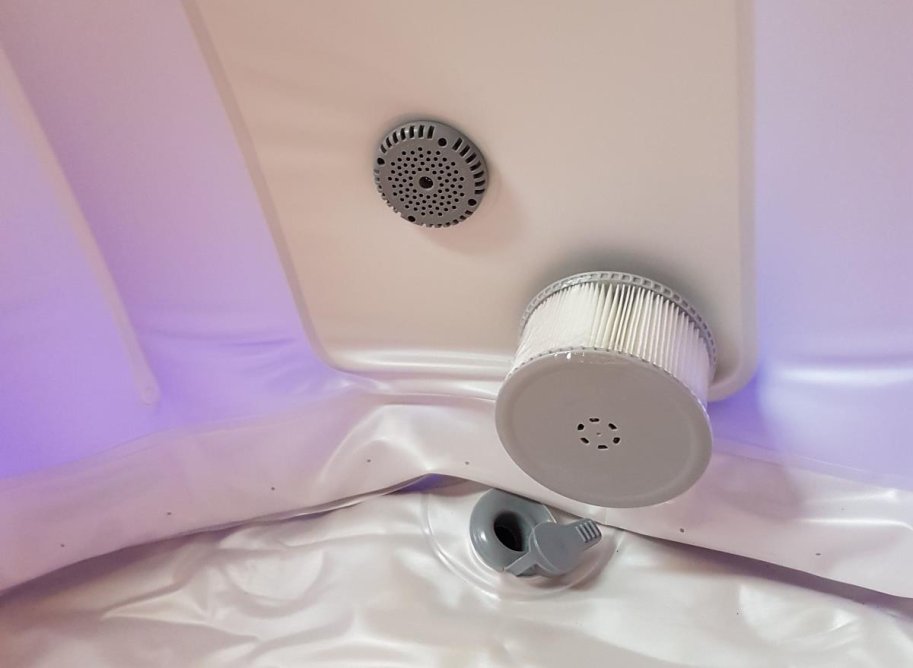 Filter til oppusteligt spa.