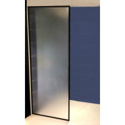 Balneo Indrammet brusev�g - Frostet glas - 3 st�rrelser / 4 profilfarver