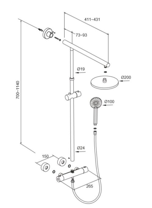 Infigo L - Brusest - Mange varianter