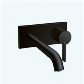 KWC BEVO Sort - hndvask armatur til indbygning - 2 lngder