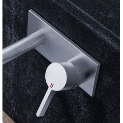 KWC BEVO Rustfri - hndvask armatur til indbygning - 2 lngder