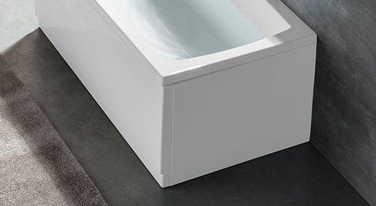 Lilly L-paneler - Front / Ende -rektangulr - Balneo