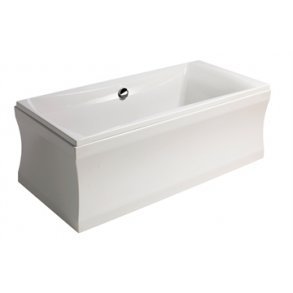 Lotte rektangulrt badekar, 2 strrelser