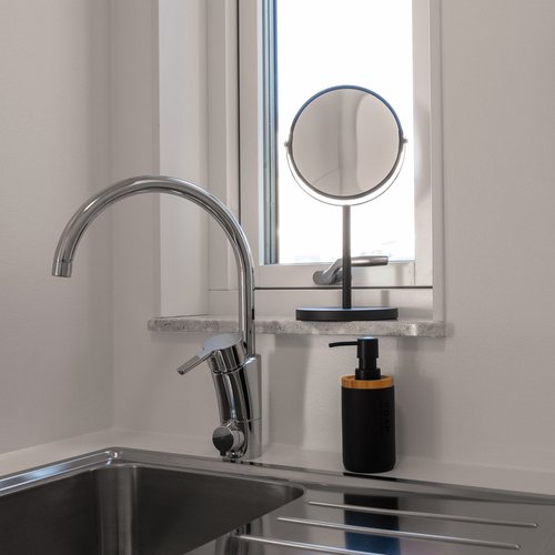 Coral - kosmetikspejl - Sort