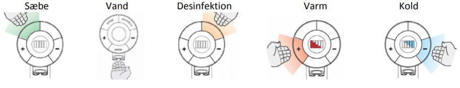 Miscea Classic Armatur m. sbe og desinfektion - m. poser