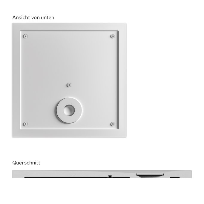 Breuer Modern Line Stenoptik - kvadratisk bundkar - model 1932