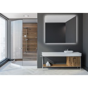 NY Mona V. Backlight spejl med LED og Antidamp  - Flere strrelser