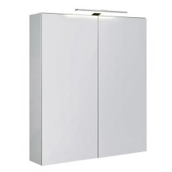 Strmberg 60 cm spejlskab - LED Top- og underbelysning