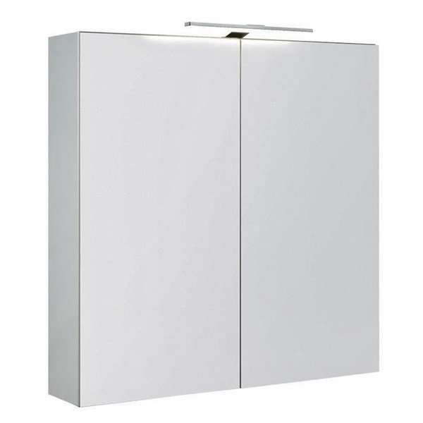 Strmberg 80 cm spejlskab - LED Top- og underbelysning