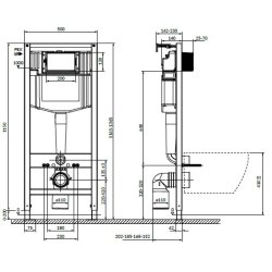 Aqua Nordic indbygningscisterne