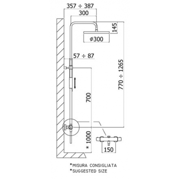 Brusest Paffoni Light Exclusive