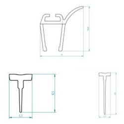 Breuer gummilister model PK1501