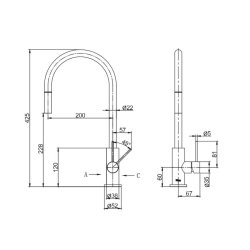 Primy Accent - Kkkenarmatur m. udtrk - Mange varianter