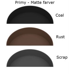 Primy Pop-Up Bundventil - Matte overflader