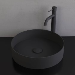 Primy Rare R stlvask - Coal 37,5 cm - Bordmontering