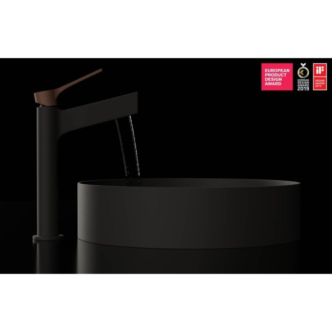 Primy Rare R stlvask - Coal 37,5 cm - Bordmontering