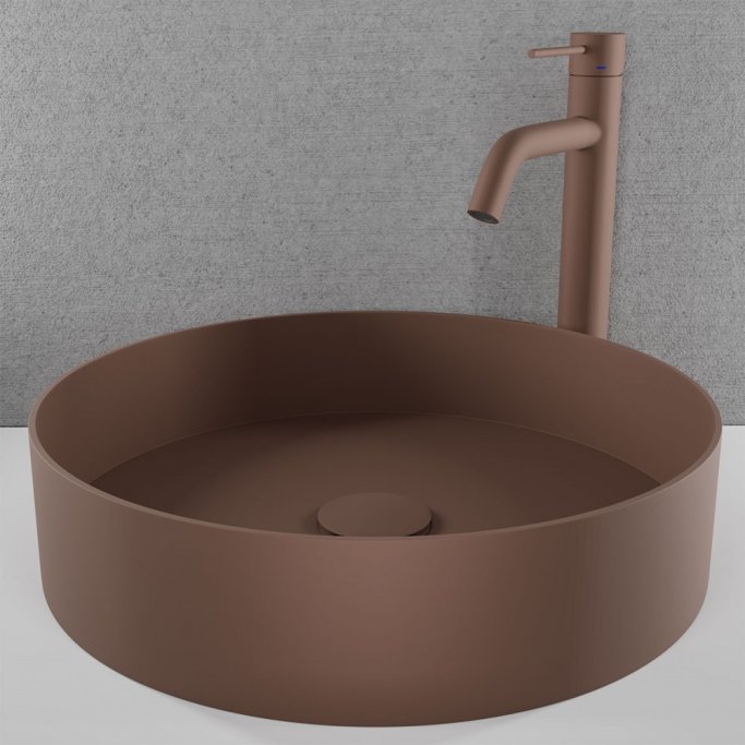 Primy Rare R stlvask - Rust  37,5 cm - Bordmontering