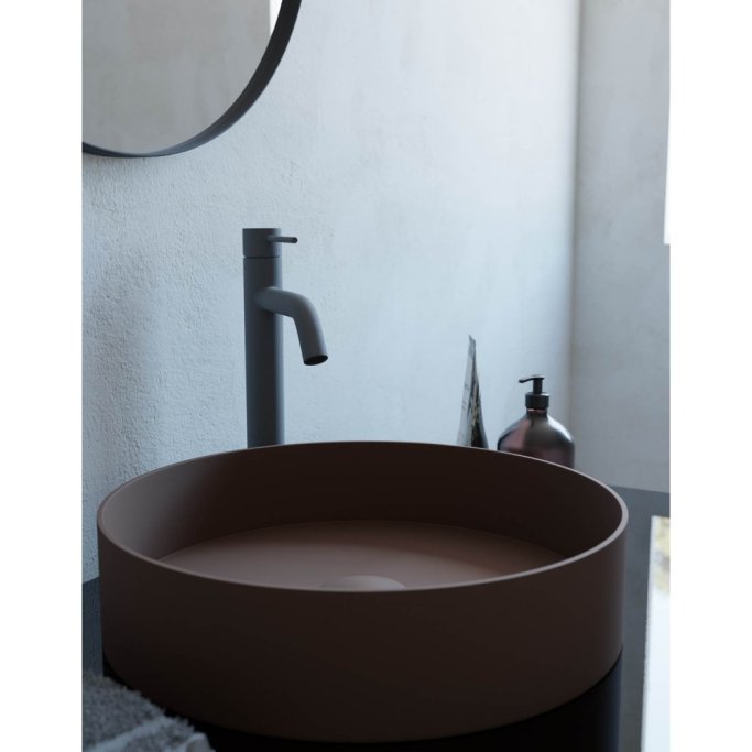 Primy Rare R stlvask - Rust  37,5 cm - Bordmontering