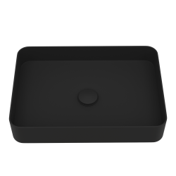 Primy Rare S stlvask - Firkantet - Coal  - Bordmontering