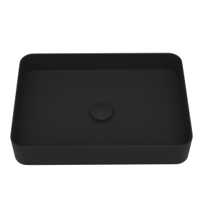 Primy Rare S stlvask - Firkantet - Coal  - Bordmontering