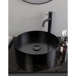 Primy Steel Rare R stlvask - Shadow  37,5 cm - Bordmontering