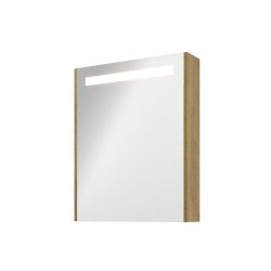 Proline 60 cm spejlskab - 1 l�ge - LED Lys - Ideal Eg