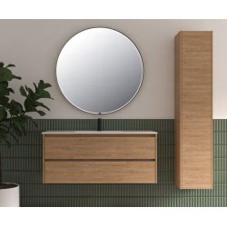 Proline 120 cm - Badmbel m. skuffer - Inkl. porceln vask - Ideal Eg