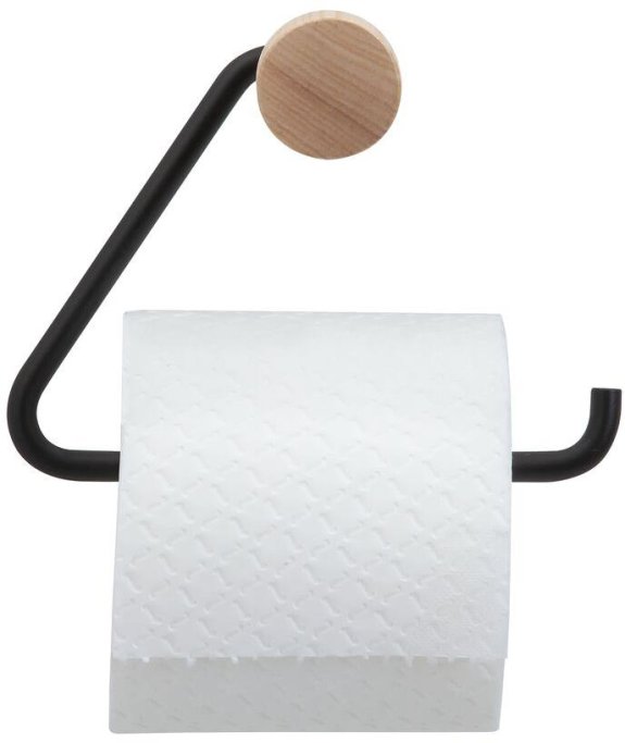 SEM - Toiletpapirholder i Eg / Sort