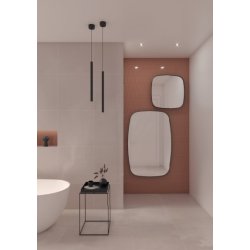 Superellipse spejl med Direkte LED lys, SP31, Vlg imellem rammer i flere farver - Mange strrelser