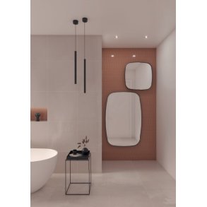 Superellipse spejl med Direkte LED lys, SP31, Vlg imellem rammer i flere farver - Mange strrelser