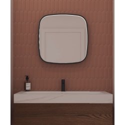 Superellipse spejl med Direkte LED lys, SP31, Vlg imellem rammer i flere farver - Mange strrelser