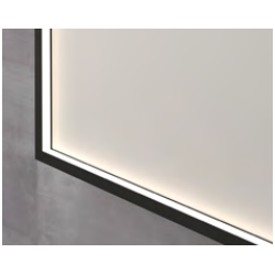 Rundt spejl med direkte LED lys, SP24, Rammer i flere farver