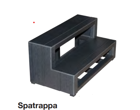 Trappe til Neptun Black Edition udespa.