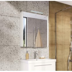 Strmberg 60 cm spejlskab - LED Top- og underbelysning