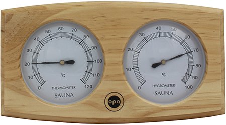 Termo/Hygrometer i lyst tr