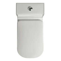 Tribeca gulvtoilet m. cisterne - Hvid - Blank eller mat