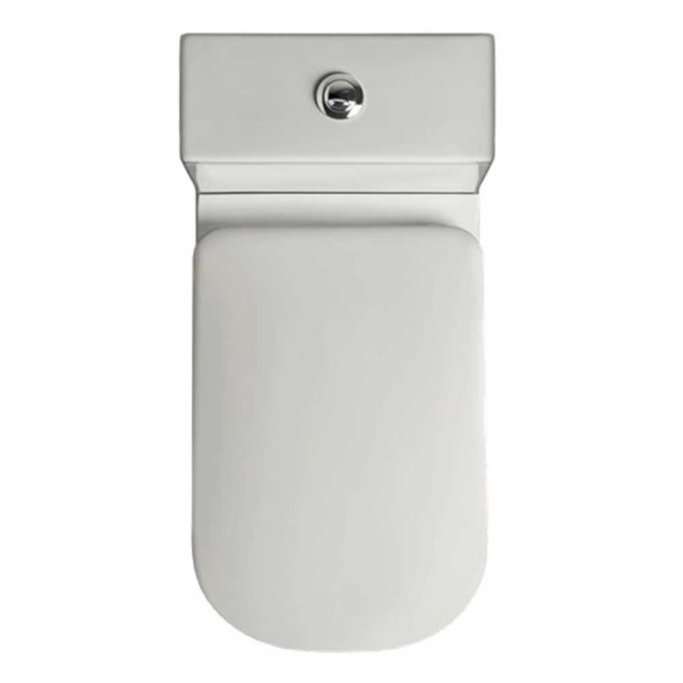 Tribeca gulvtoilet m. cisterne - Hvid - Blank eller mat