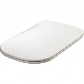 Tribeca tolietsde m. soft close - Blank- eller mat hvid