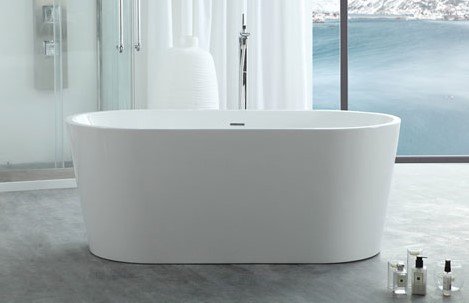 Ven fritstende badekar - 135, 150 eller 170 cm