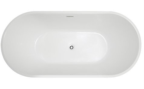 Ven fritstende badekar - 135, 150 eller 170 cm