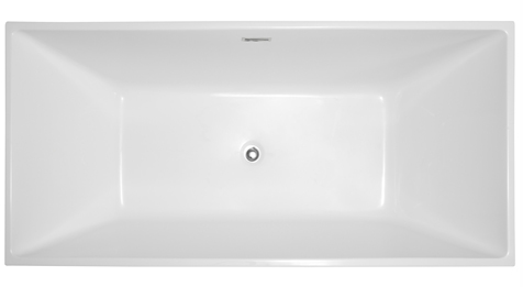 Yding fritstende badekar - 153 eller 170 cm