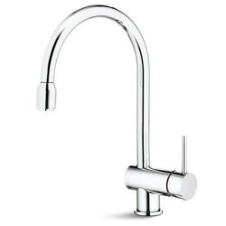 Newform XT 4345 kkkenarmatur - med udtrk - Brstet eller Krom