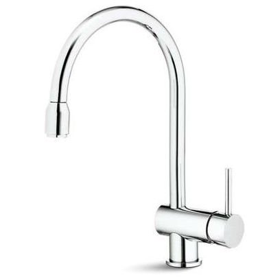 Newform XT 4345 kkkenarmatur - med udtrk - Brstet eller Krom