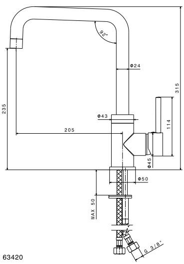 Newform X-Trend 63420 kkkenarmatur