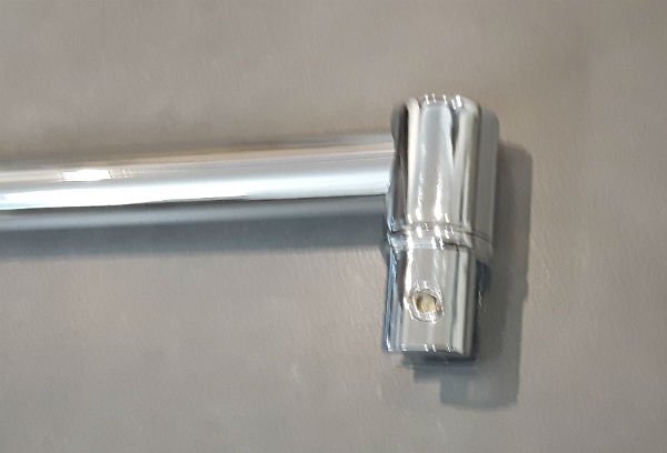 Forhngsstang - til brusevg 90 gr. montering