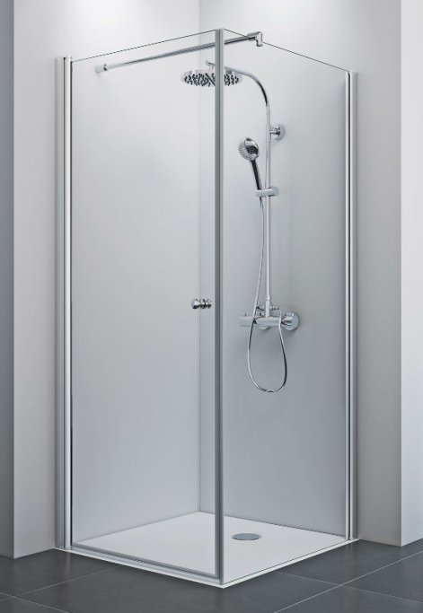 BREUER - ELANA 8 Brusehjrne - Dr med fast vg - Klart glas